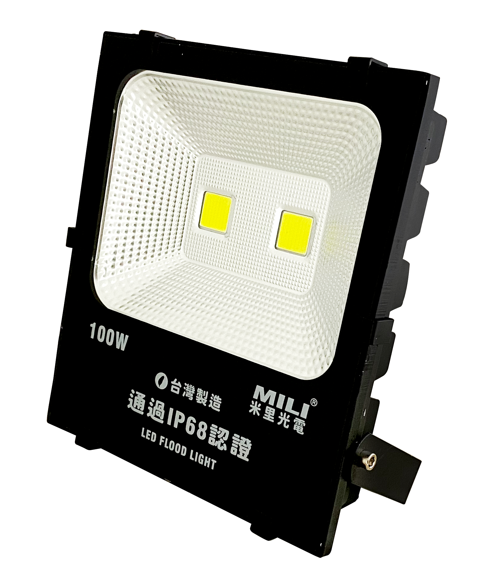 LED 100W COB超薄投光燈(台灣製造/IP68) – 米里光電企業有限公司